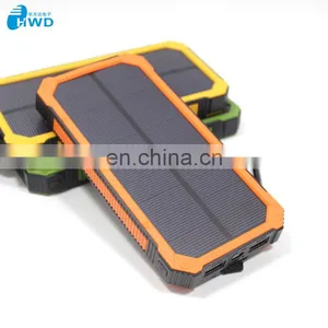Solar Power Bank 12000mah Light Solar Power Charger LED Screen Display Recharge Battery Power Charger thumbnail-1