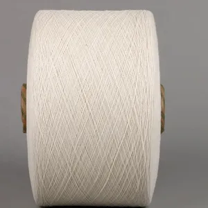 China Yarn for Gloves Nm10/1 Recycled Yarn Dyed Cotton Yarn Raw White thumbnail-4
