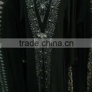 C400 NEWEST Design Gorgeous BEADING ABAYA thumbnail-1
