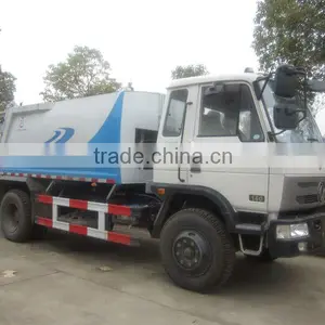 Dongfeng 10m3 Garbage Compactor Truck thumbnail-1
