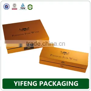 Luxury Custom Print Wine Box Packaging Cardboard Wine Gift Box thumbnail-2