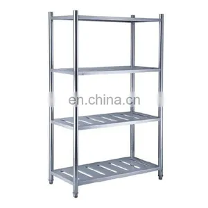 Customized Size 304 Stainless Steel Commercial Kitchen Storage Rack thumbnail-2
