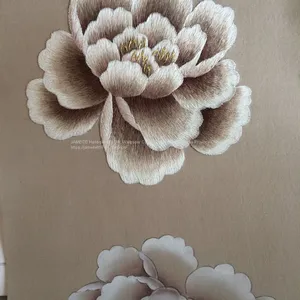 Hand Embroidered Silk Wallpaper thumbnail-4