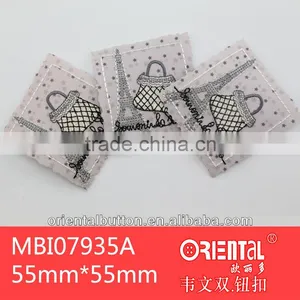 the Cute Fashion Design City Girl Embroidery Trimming Patch thumbnail-1
