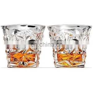 Best Quality Unique Shape Diamond Whiskey, Wine Glass thumbnail-1