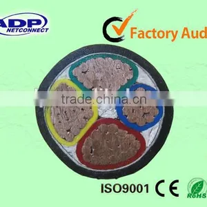 (YJV)Electric Cable 3 * 240mm2+1*120mm2 With PVC Sheath thumbnail-1