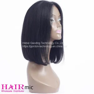 Direct Factory of Natrual Color High-ending Straight Bob Wig thumbnail-2