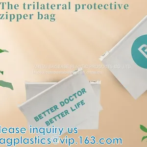 Slider Tobacco Bags, Zipper Cigar Pouches, Fine Tobacco, Slider Top Closure Polyethylene Bags thumbnail-2