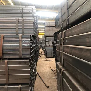 Yunnan Q235 Square Tube Wholesale Hot Dip Galvanized Square Tube 40 * 80 * 3 Square Tube Kunming Sales Square Tube thumbnail-5