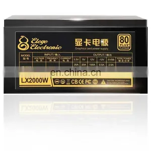 110-240v 2000w Atx Psu Power Supply Support 6 8 Gpu Graphics Card In Stock thumbnail-5