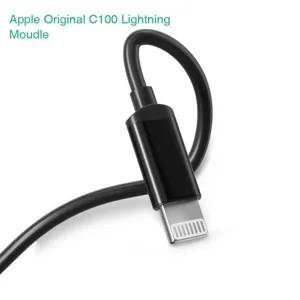 MFi Certified Mobile Phones Accessories New Handfree Earbuds Headphone With Lightning Cable thumbnail-5