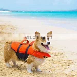 2022 Hot Sale Dog Life Jacket Waterproof Comfortable Dogs Life Vest for Pets Swimming thumbnail-1