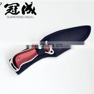 Fixed Blade Classic Handmade Hunting Knife Stainless Blade With Pakka Wood Handle thumbnail-3
