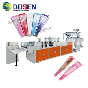 High Speed Double Layers PE Plastic Gloves Making Machine thumbnail-4