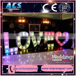 ACS High Quality Wedding/party Decoration Lighted Giant Love Letters thumbnail-4