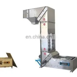 Stainless Steel Food Grade Automatic 304 Ss Food Grade Vertical Z Type Bucket Elevator Conveyor thumbnail-3