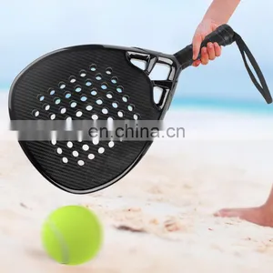 Manufacturer Customized Design Hot Sale Padel Racket Carbonio 18k thumbnail-1