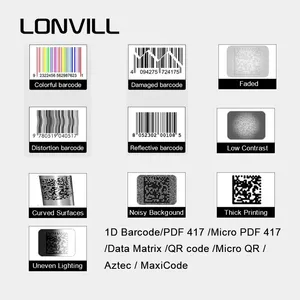 Fixed QR Code Scanner 2D Ethernet Industrial Fixed Barcode Scanner for Conveyor Assembly Line Logistic Sorter thumbnail-5