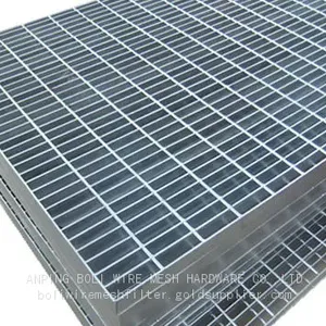 Hot Galvanized Building Reconstruction Building Upgrade Flooring Bar Grating /Heavy-Duty Industrial Floor Grating thumbnail-3