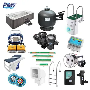 Full Set Pool Waterfall ABS Skimmer Ladder Filter System Swimming Pool Equipment Cleaning Accessories thumbnail-1