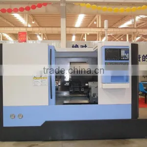 Cnc Horizontal Turning Lathe Machine CKX400F Tool Turret Type Slant Bed Cnc Lathe With 8'' Hydraulic Chuck thumbnail-6