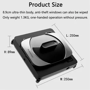 PUREROBO W-S8S Window Cleaning Robot Bluetooth And Remote Control Double Side Spray Water Smart Glass Cleaning Machine One Touch Cleaning Easy To Use thumbnail-2