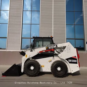 HZM Tracked Compact Skid Steer Loader for Sale Powerful and Durable Diesel Engine thumbnail-4