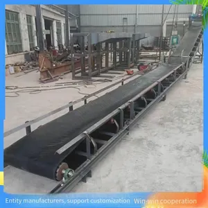 Large Inclination Belt Conveyor, Mobile Cement Conveyor Belt, Model 800 Express Logistics Sorting Conveyor thumbnail-5