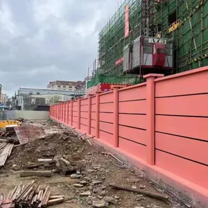 New - Type Prefabricated Cement Fence Panel Equipment With Advanced Technology, Sturdy and Anti - Corrosion Solid Blocks, Corrosion - Resistant, Directly From the Manufacturer thumbnail-3