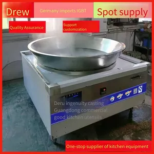 Deru 304 Composite Bottom Soup Pot, Huainan Beef Soup Pot, Electromagnetic Mutton Soup Pot, With a Capacity of 1 Ton thumbnail-3