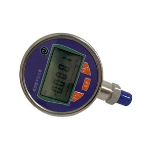 Kyue Pressure Gauge -100kPa 200MPa 0.05% Accuracy Bar PSI Water Liquid Hydraulic Gas Air Digital Pressure Gauge Kgf/cm² thumbnail-2