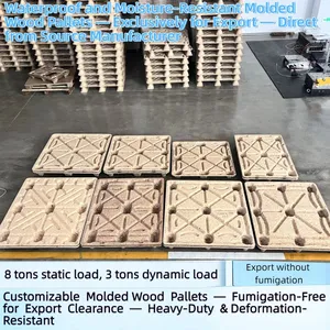 Food and Pharmaceutical Grade Molded Wood Pallets — Nail-Free, Splinter-Free, Safe, and Eco-Friendly thumbnail-4