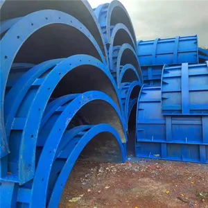 Yunnan Steel Formwork Sales - 1.7-meter Inner Diameter Cylindrical Formwork, Cylindrical Pier Formwork for Highway Construction, Customizable According to Drawings and Second-hand Refurbishment Available thumbnail-2