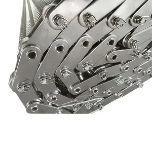 Custom Chain-driven Stainless Steel Wire Mesh Conveyor Belts, High-temperature Resistant Metal Belts, Widths 300, 500, 800 mm thumbnail-5