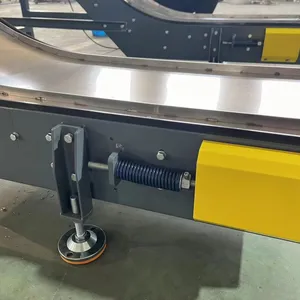 Magnetic Inclined Belt Conveyor, Magnetic Lifting Conveyor for Stamping Iron Parts & Metal Scraps, Anti-fall Magnetic Conveying Machine thumbnail-2