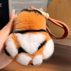 Tiger Paw Fur Keychain thumbnail-5