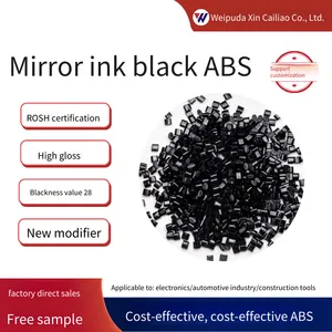 Mirror-grade Abs Plastic Pellets With High Gloss, Blackness Value of 28, Ultra-black and Paint-free, Suitable for Automobile Grilles and High-end Household Appliance Shells thumbnail-1