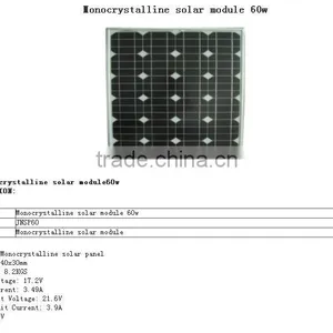 Monocrystalline Silicon Solar Panels thumbnail-1