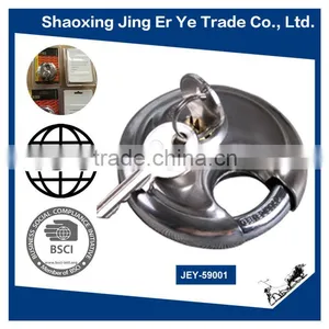 Security Solid Padlock 60/70/80/90mm Size Stainless Discus Lock thumbnail-1