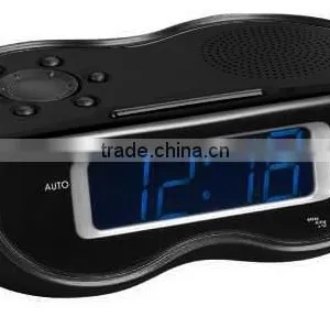 Very Hot Cheap Fancy Table Big Size Desktop Alarm Clock Radio thumbnail-2