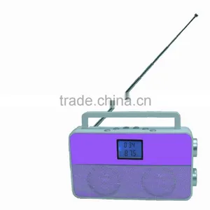 2015 New Exclusive Shining Purple PLL Portable Radio thumbnail-2