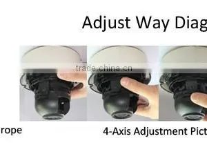 Indoor CCTV Vandalproof Dome AHD Camera 800TVL 720P Security Camera AHD thumbnail-6