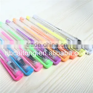 50pcs Colorful Glitter Gel Pen Set for Drawing Muticolor Gel Ink Pen for School thumbnail-1