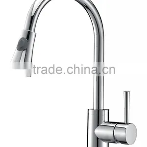 Discount Kitchen Pull Down Brass Faucet S-207A thumbnail-2