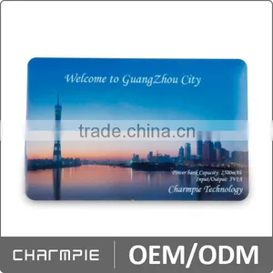 New Products 2015 Innovative Product 1800mah Credit Card Size Ultra Slim Power Bank thumbnail-1