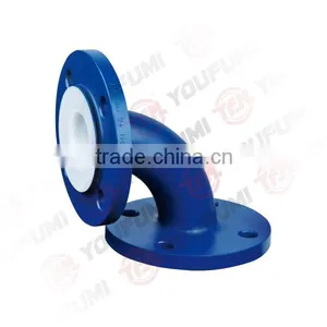 PTFE Lined Elbow 90deg Flange Type thumbnail-1