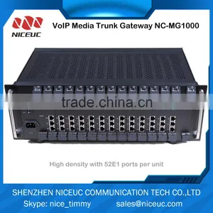 High Density Media Trunk Gateway From SS7, PRI, V5.2, Q.SIG to SIP thumbnail-1