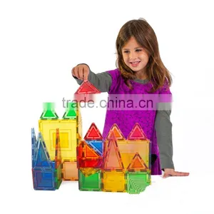 Toys Educational Plastic Magnetic Building Blocks 120 Pcs Magnetic Connect Set thumbnail-6