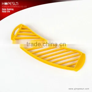 New Design Easy Using Fruit Slicer Plastic Manual Banana Cutter Slicer Quality Choice thumbnail-1