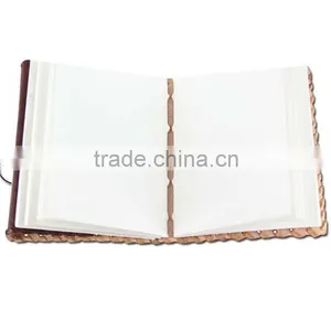 2016 Handmade Top Grade Real Leather Diary With String thumbnail-4